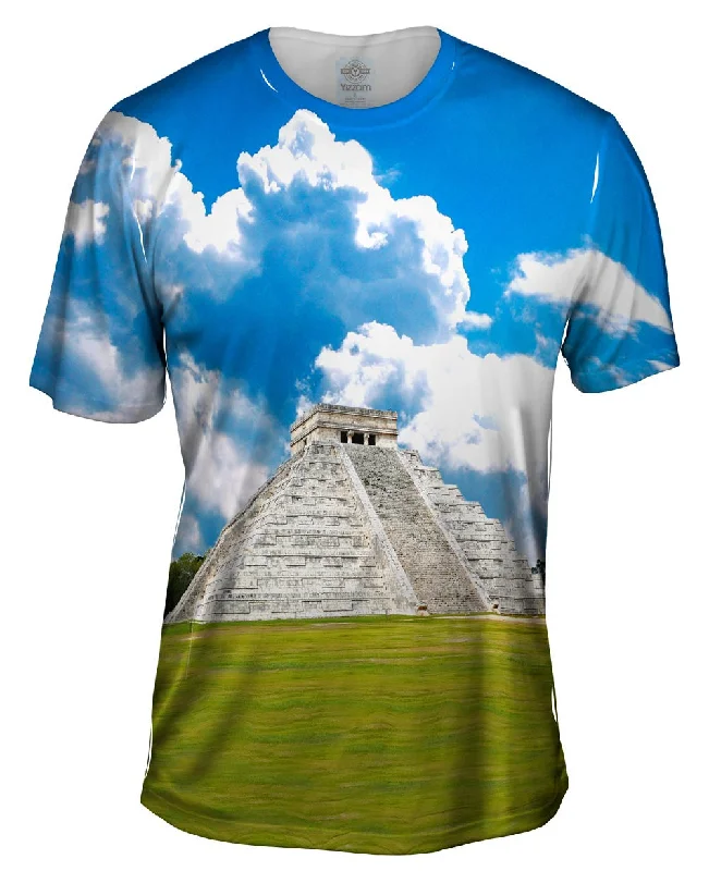 Personalized Graphic T-shirt-Chichen Itza Mexico