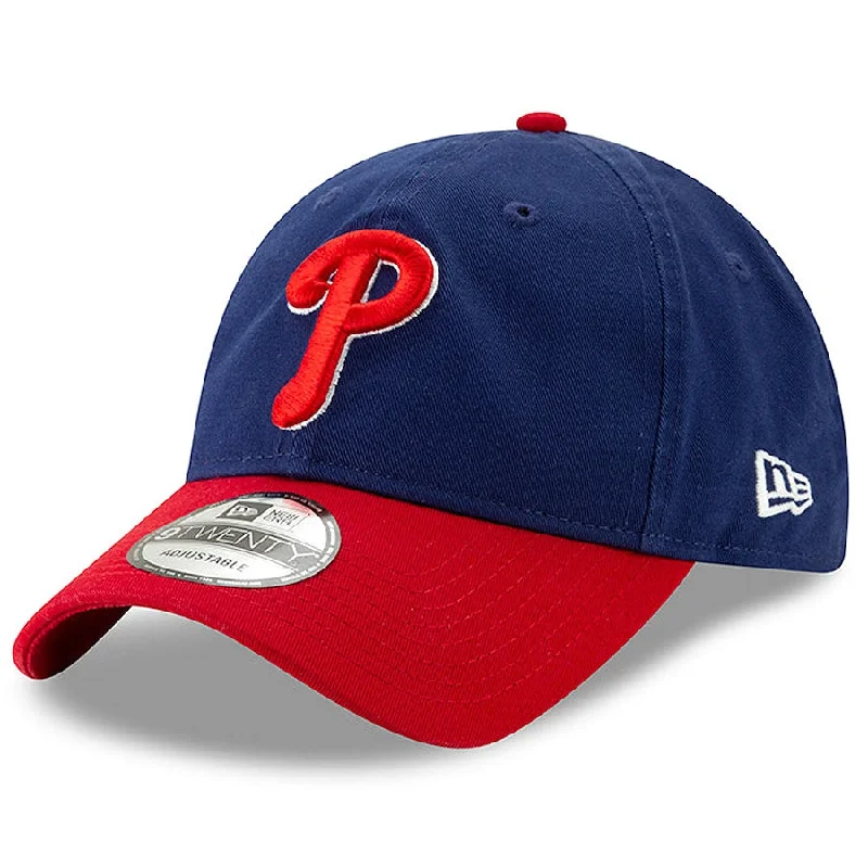 High-Quality Hat-Philadelphia Phillies New Era Royal/Red Replica Alternate Core Classic 9TWENTY Adjustable Hat