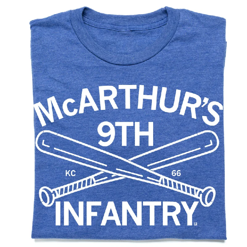 Sports Fan T-shirt-McArthur's 9th Infantry