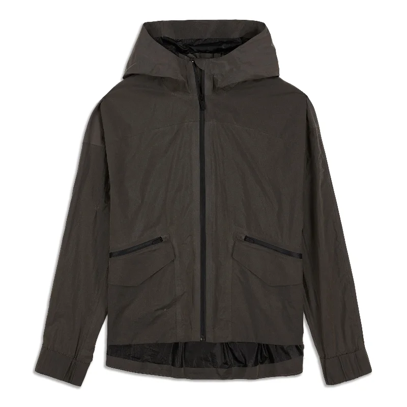 Relaxed Style Jacket-Drizzle Down Jacket - Resale