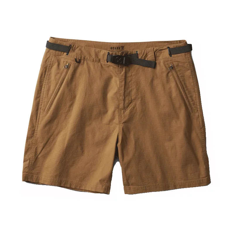 Slim Fit Cargo Shorts-Campover Shorts 17"