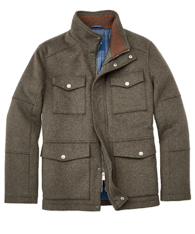 Premium Jacket-Greeley Wool-Blend Field Jacket