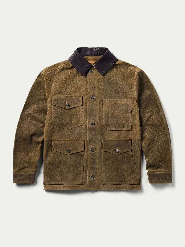 Practical Jacket-Leather Mesquite Brush Jacket