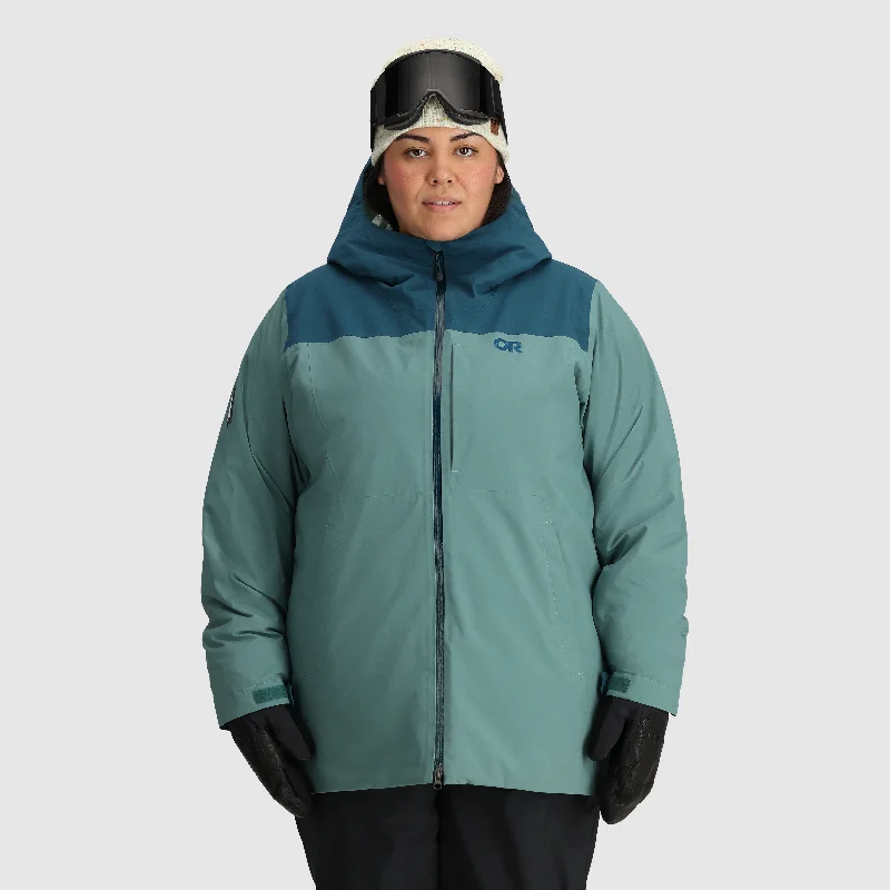 Outdoor Jacket-Women's Snowcrew Jacket-Plus