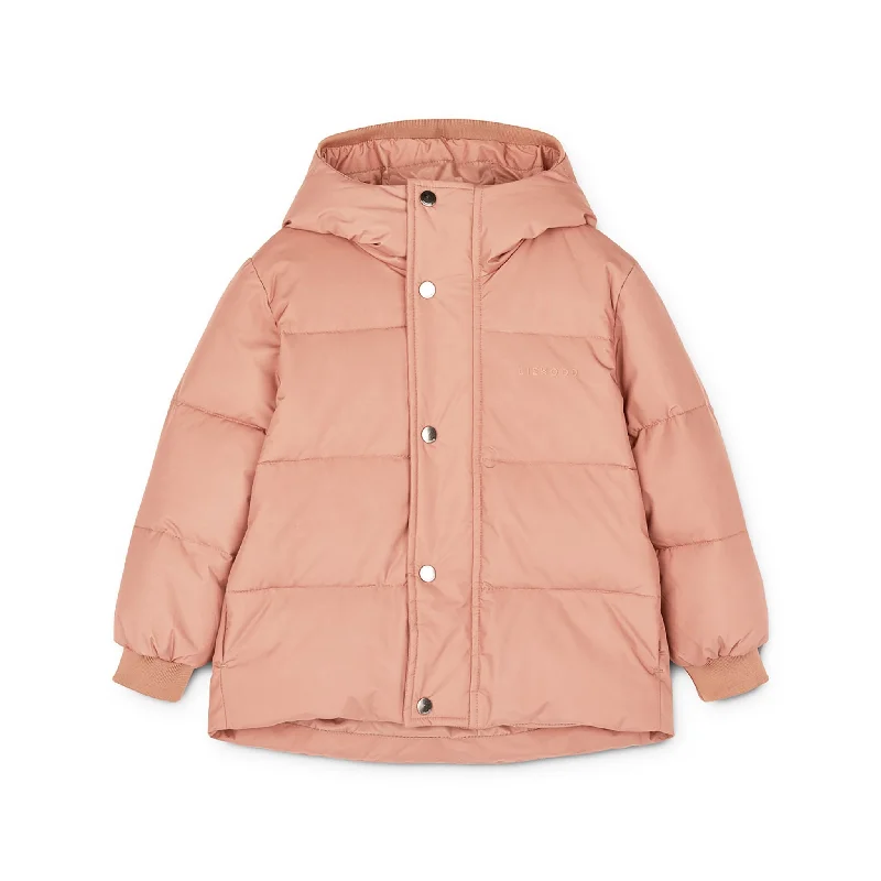 Relaxed Fit Jacket-Liewood Palle Down Puffer Jacket - Tuscany Rose