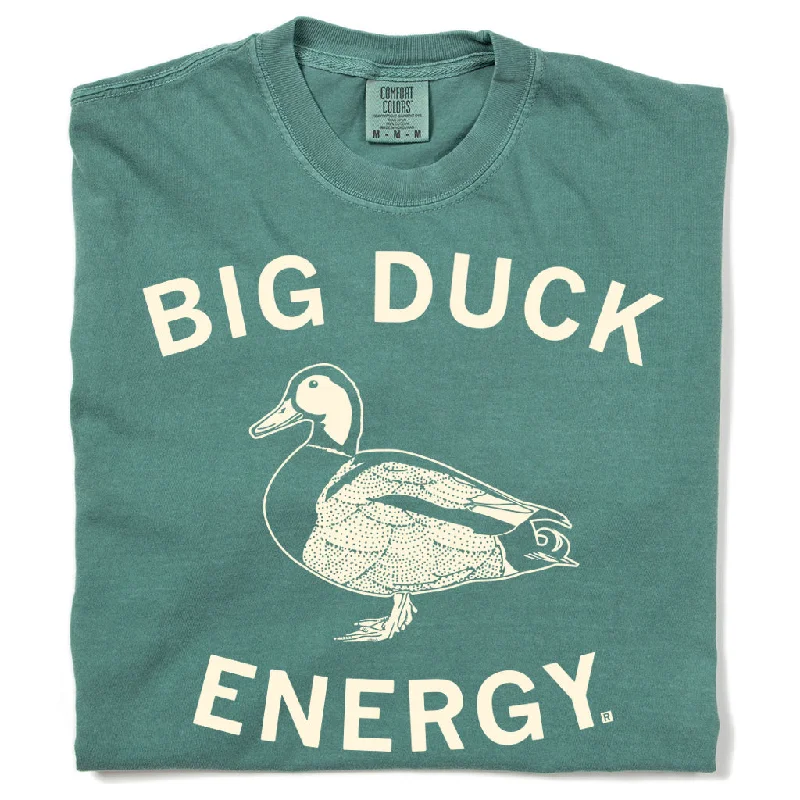 Retro T-shirt-Big Duck Energy Heavyweight