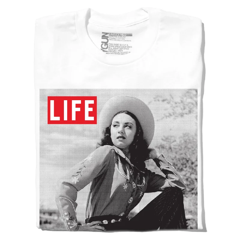 Comfy T-shirt-LIFE Magazine: Cowgirl