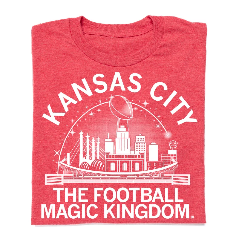 Quick-Dry T-shirt-Kansas City: Football Magic Kingdom