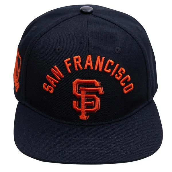 Street Style Snapback-PRO STANDARD SAN FRANCISCO GIANTS STACKED LOGO SNAPBACK HAT