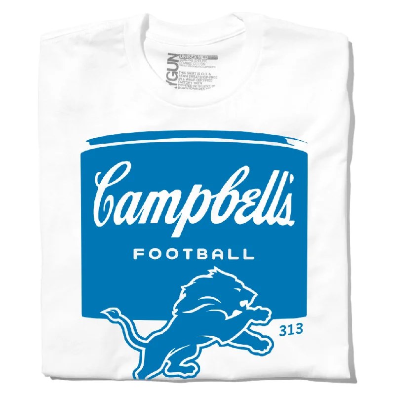 Fun T-shirt-Dan Campbell's Football Soup Can