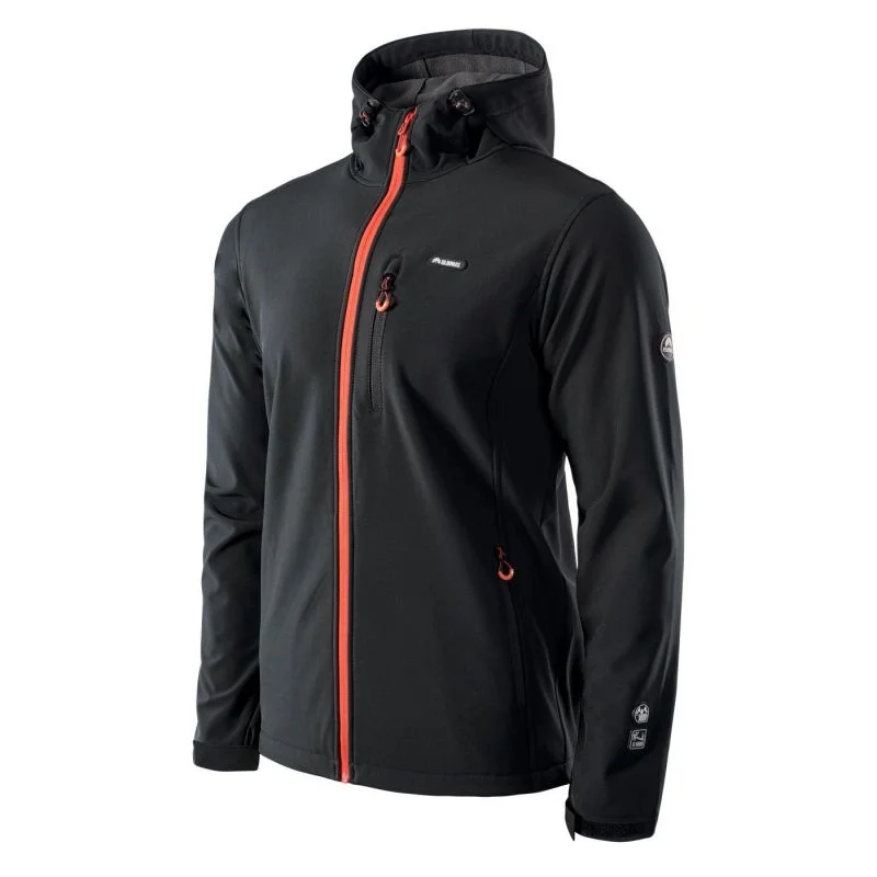 Travel Jacket-Elbrus Iver Mens Jacket - Red/Black