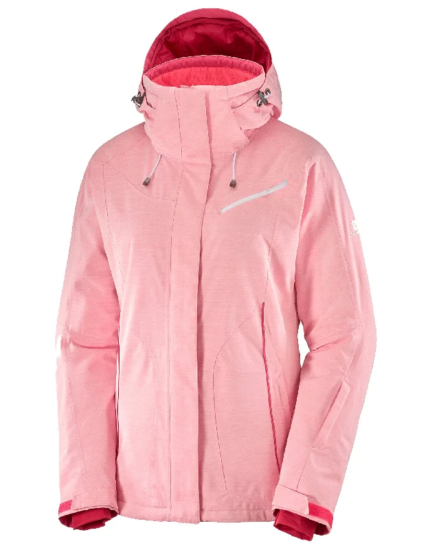 Rain Jacket-Womens Fantasy Ski Jacket - Calypso Coral