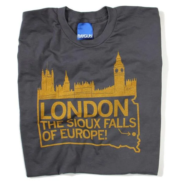 Personalized Graphic T-shirt-Sioux Falls London (R)