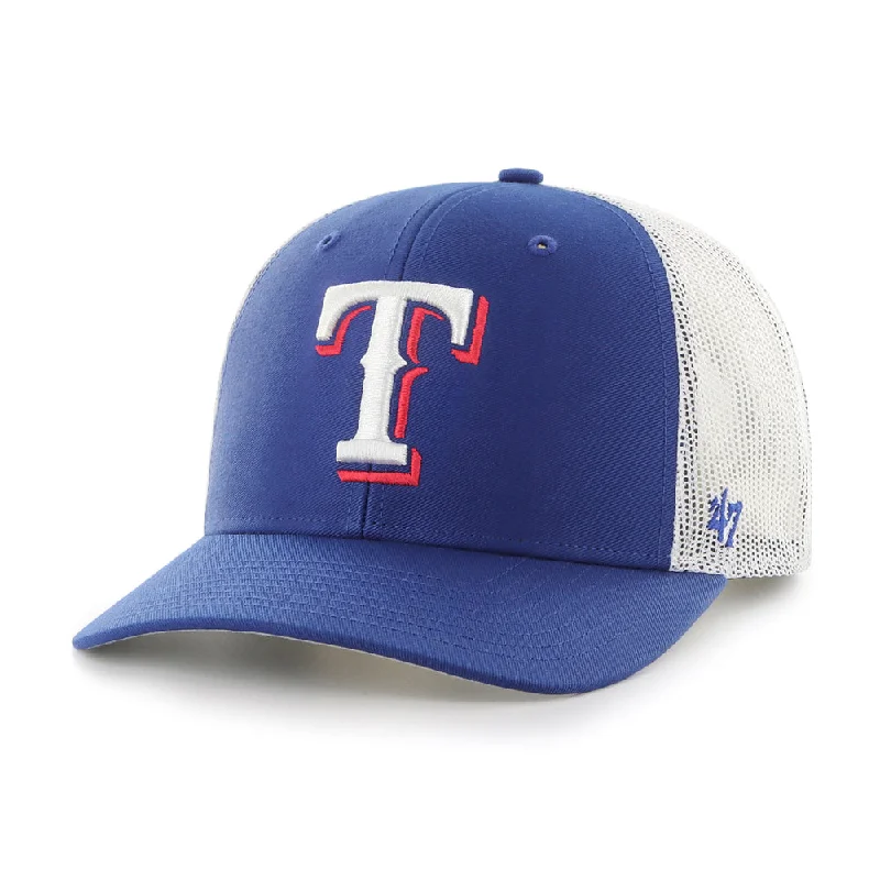 Cool Logo Hat-' 47 BRAND TEXAS RANGERS '47 TRUCKER HAT