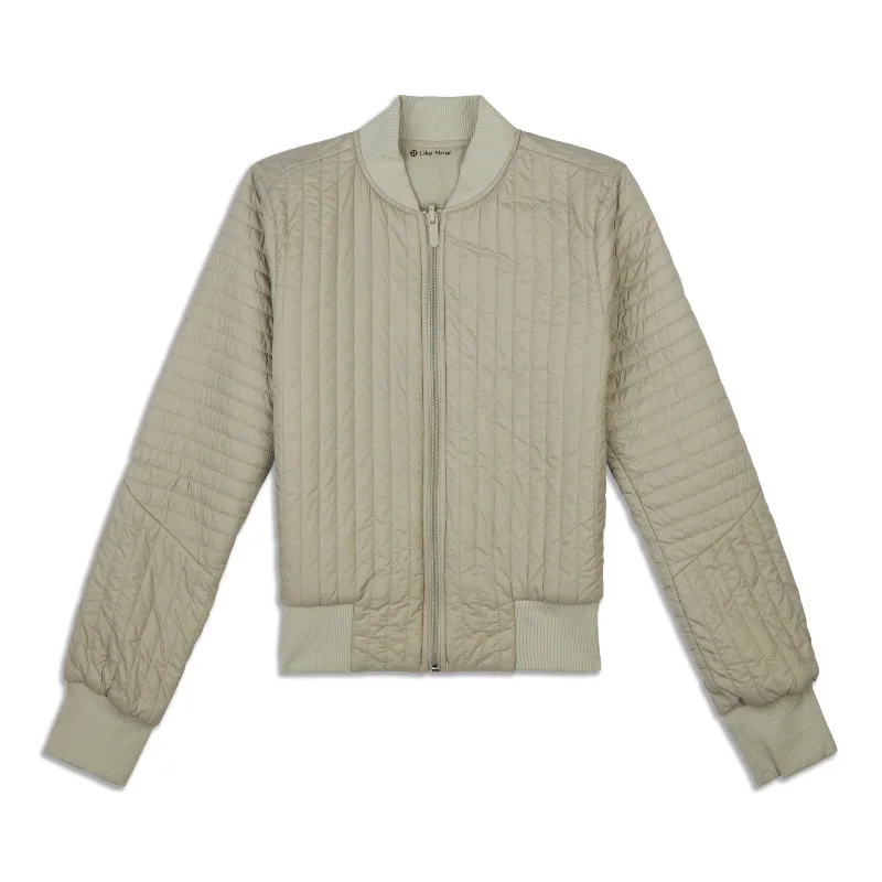 Soft Cotton Jacket-Non-Stop Bomber Jacket - Resale