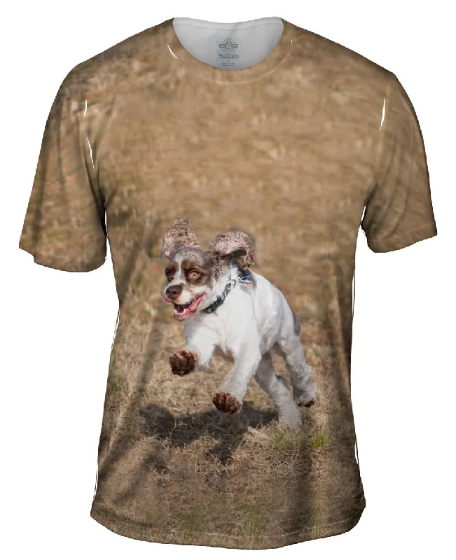 Fun T-shirt-Cocker Spaniel Race