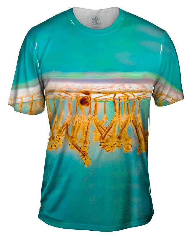 Trendy T-shirt-Culex Larvae Waters Edge