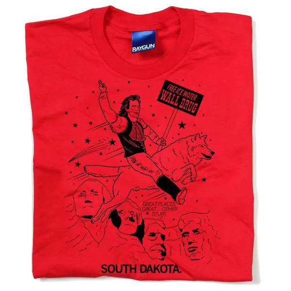 Iconic Graphic T-shirt-South Dakota Mashup (R)