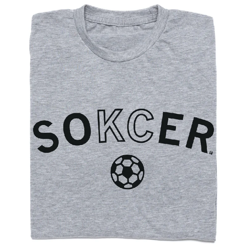 Athletic Fit T-shirt-Sokcer