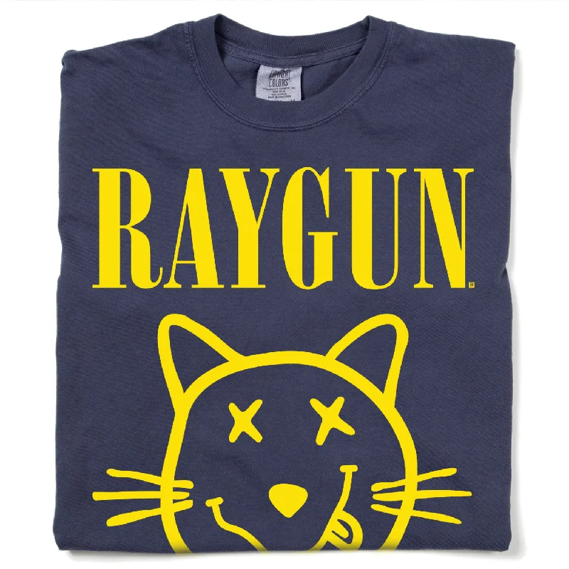 All-Day T-shirt-RAYGUN Smiley Cat Logo Heavyweight