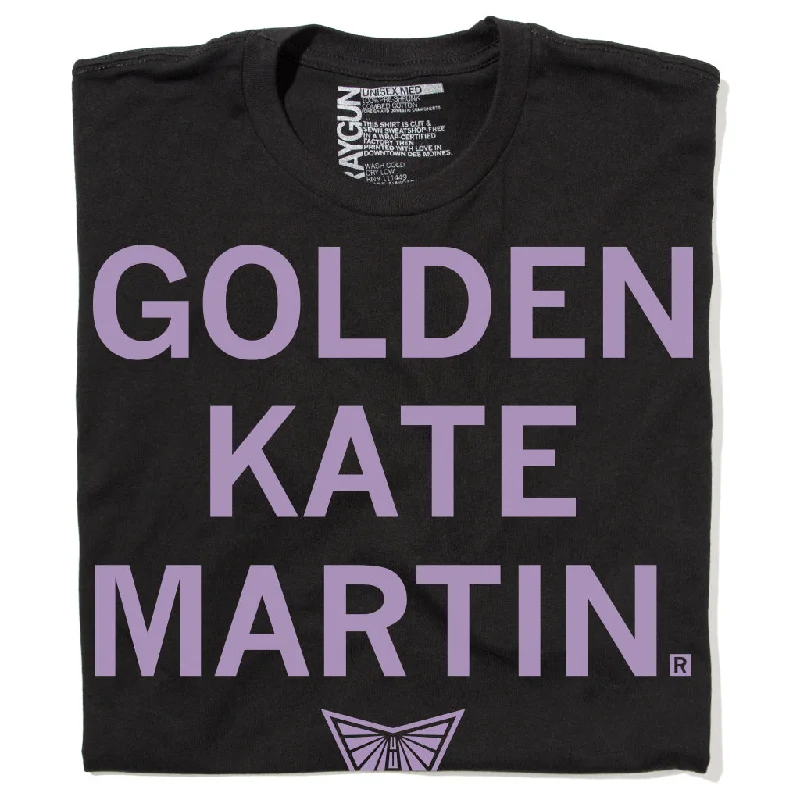 Loose Fit T-shirt-Golden Kate Martin