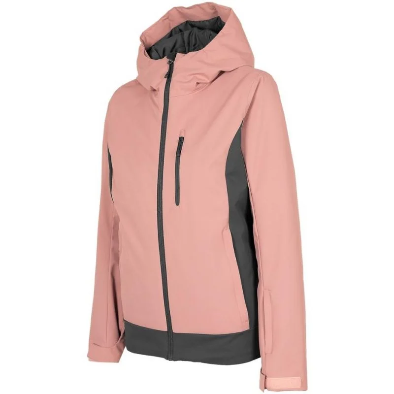 Fleece Jacket-4F Womens Ski Jacket - Dark Pink