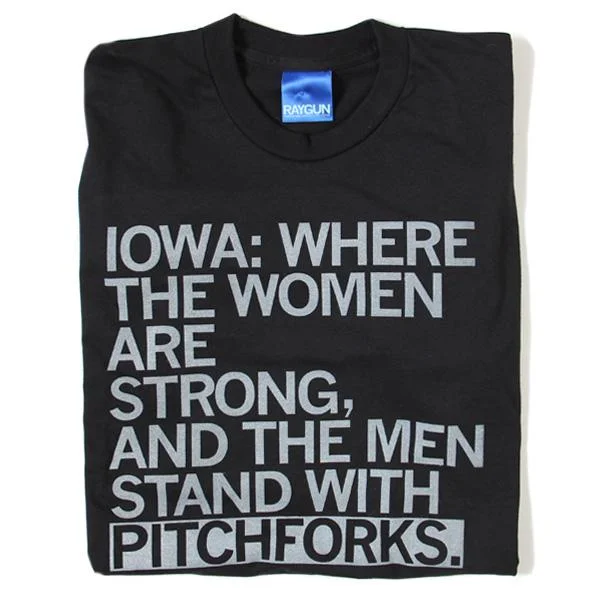 Customizable T-shirt-Iowa: Where Women Are Strong (R)