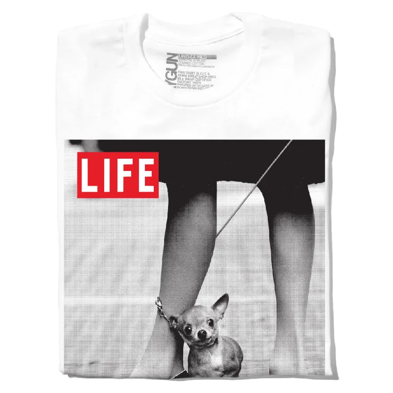 Printed T-shirt-LIFE Magazine: Lil Dog