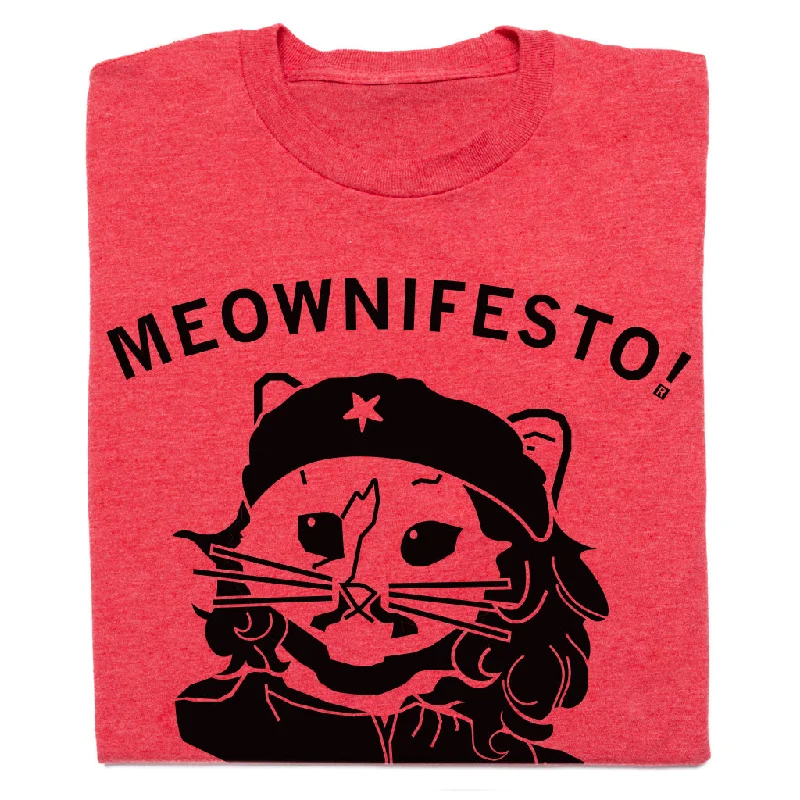 Inspirational T-shirt-Meownifesto