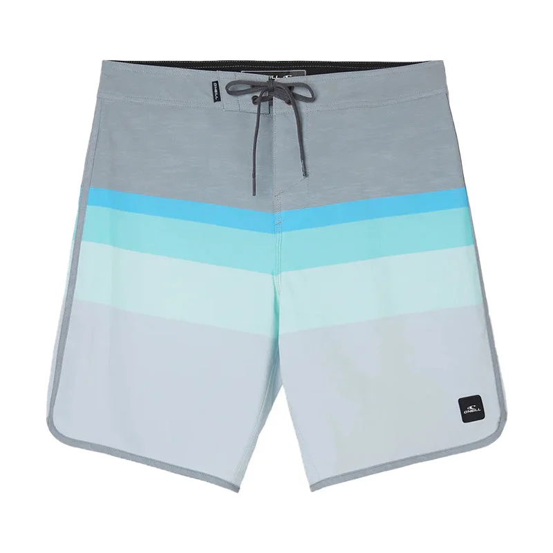 Adjustable Waist Shorts-Lennox Scallop 19" Boardshorts