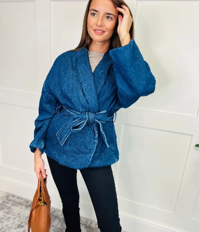 Cool Casual Jacket-Quilted Sally Kimono Jacket