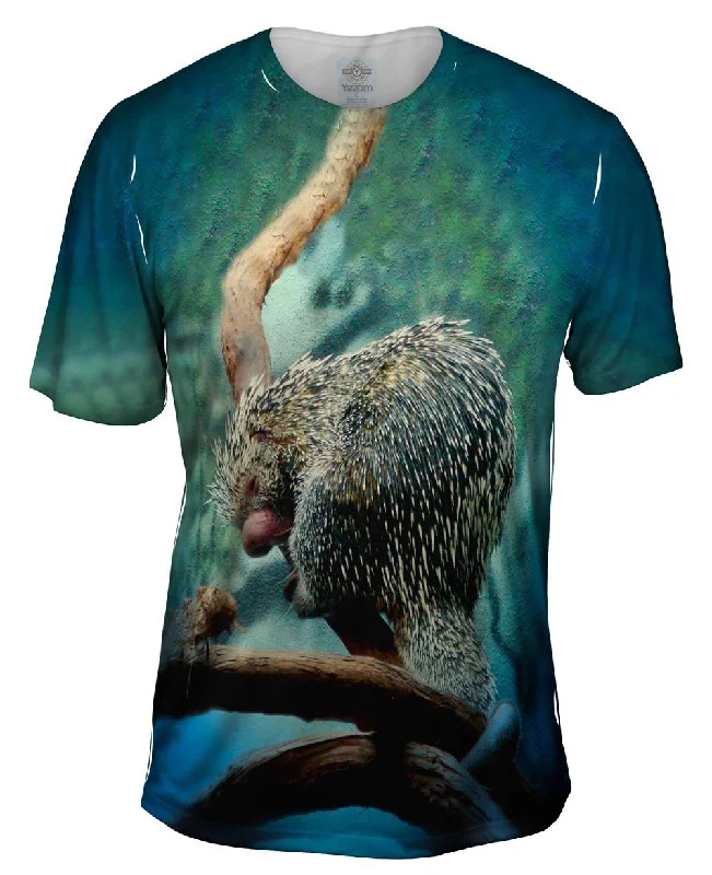 Freshly Printed Tee-Cute Prehensile Porcupine