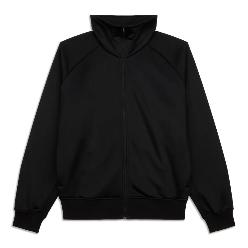 Casual Jacket-Fleece Training Track Jacket - Resale