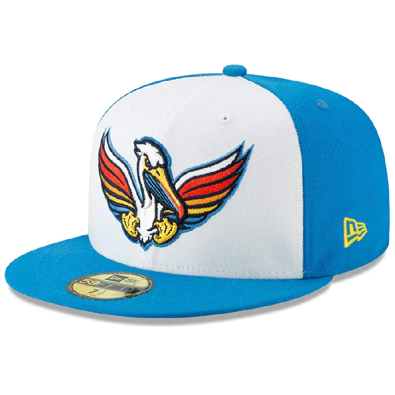 Street Fashion Hat-NEW ERA MiLB Myrtle Beach Pelicanos  Copa de la Diversion 59FIFTY Fitted Hat -