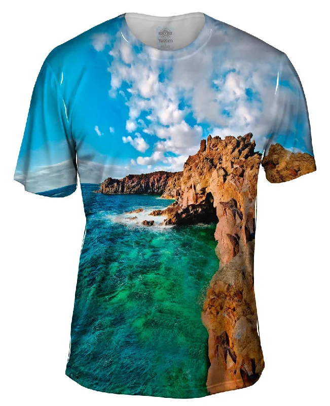 Fashion Tee-Cristal Clear Cliffs