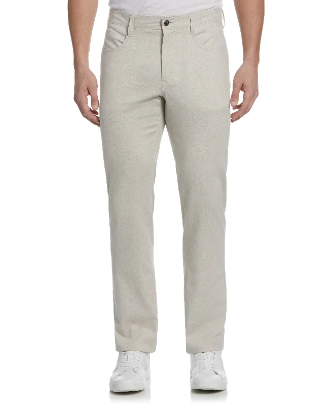 All-Purpose Pants-Linen-Blend 5-Pocket Pants