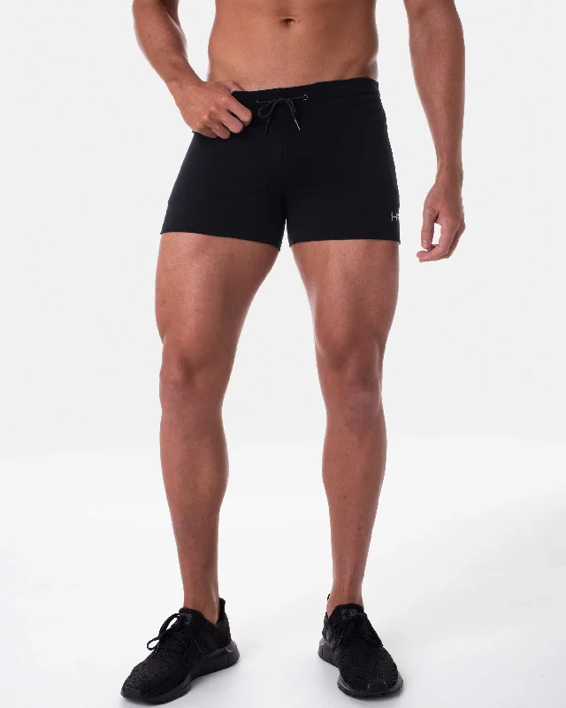 Lightweight Shorts-Squat 3.5" Shorts - Black