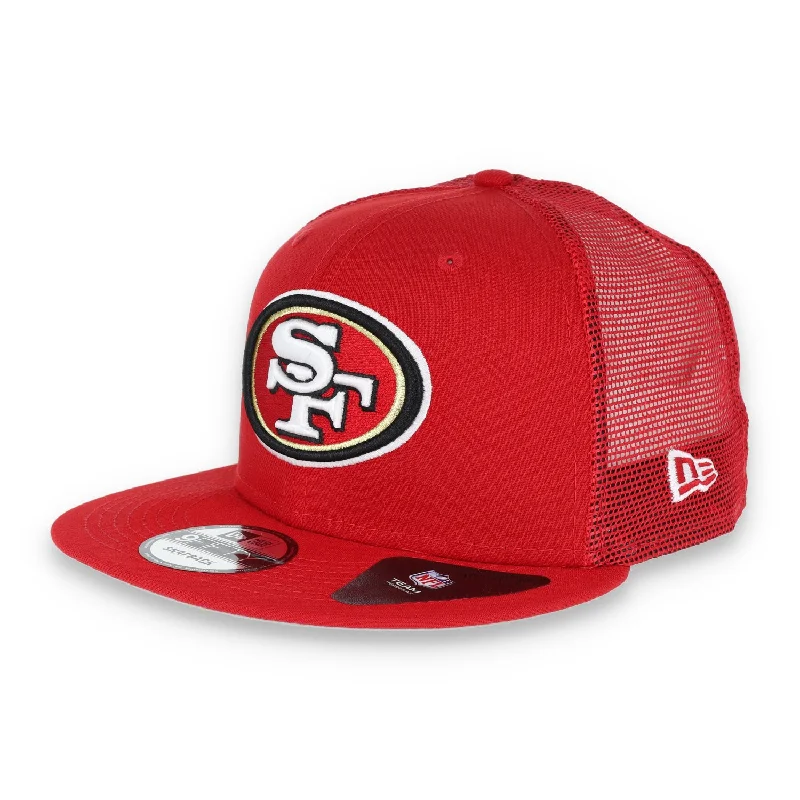 Snapback Hat-SAN FRANCISCO 49ERS NEW ERA CLASSIC TRUCKER C1 9FIFTY SNAPBACK