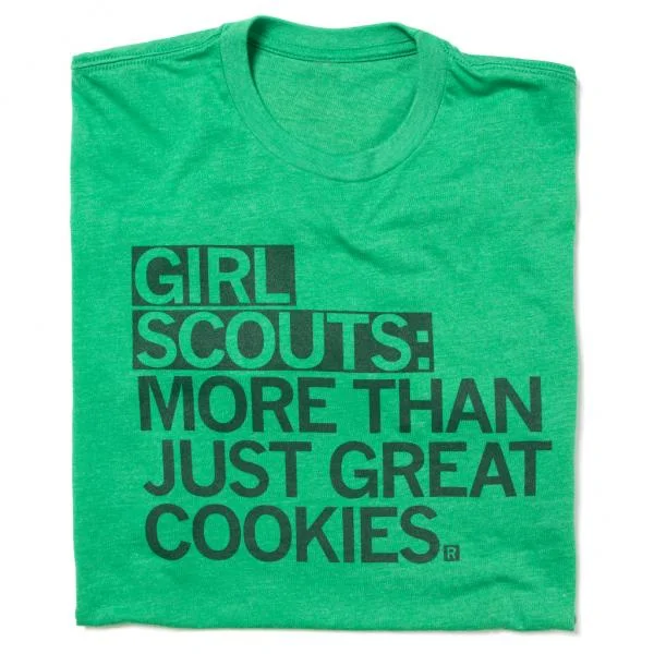 Statement T-shirt-Girl Scouts: Great Cookies (R)