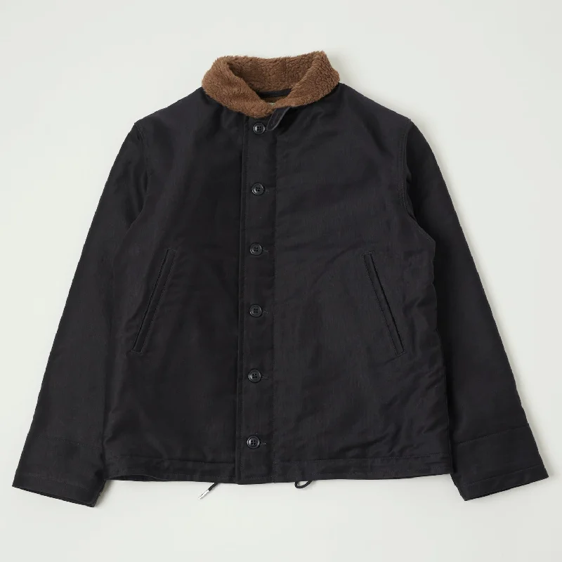 Performance Jacket-TOYS McCOY N-1 Deck Jacket - Navy