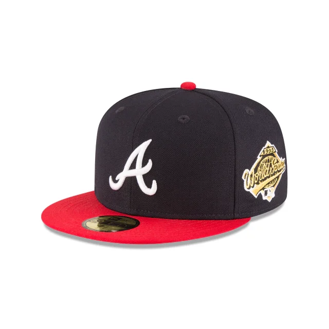 Outdoor Lifestyle Hat-ATLANTA BRAVES 1995 WORLD SERIES WOOL 59FIFTY FITTED