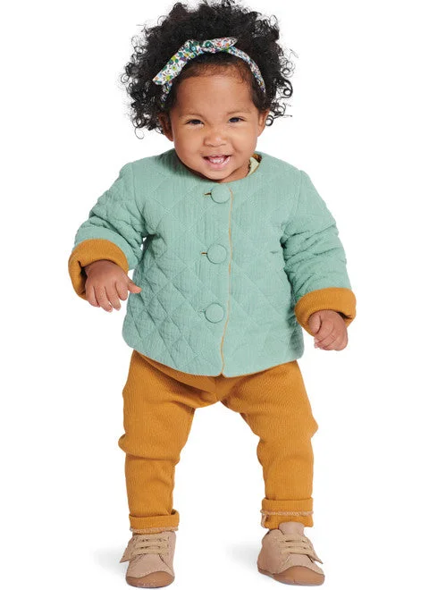 Warm Layering Jacket-Burda Baby Jacket & Trousers 9231