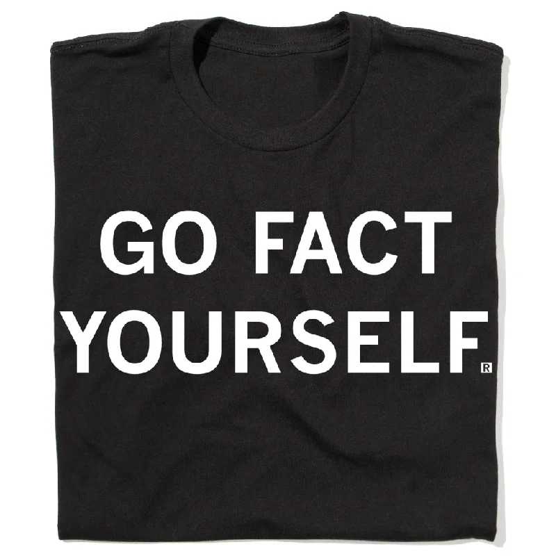 Sports T-shirt-Go Fact Yourself