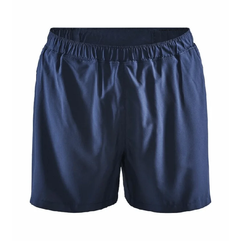 Relaxed Fit Denim Shorts-Craft Men's ADV Essence 5" Stretch Shorts in Blaze