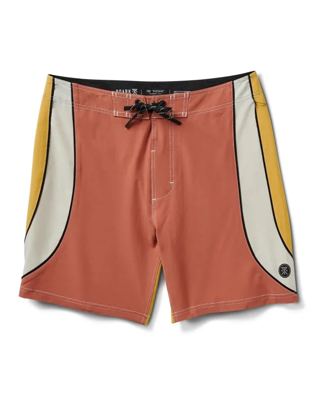 Lightweight Shorts-Passage Y2K Boardshorts 17"