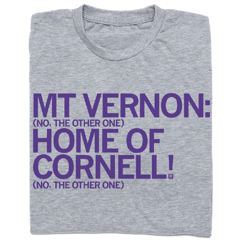 Simple T-shirt-Mt Vernon: No, The Other One (R)