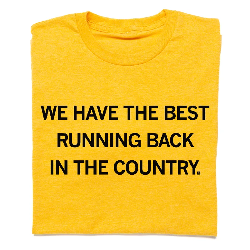 Vintage Graphic T-shirt-Best Running Back In The Country