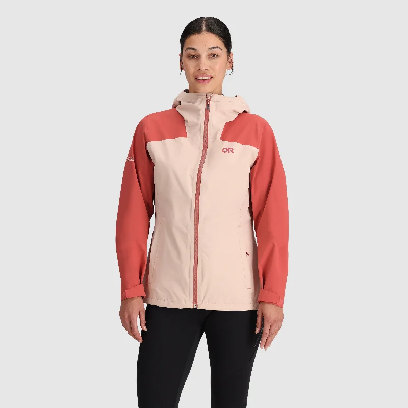 Parka Jacket-Women's Stratoburst Stretch Rain Jacket