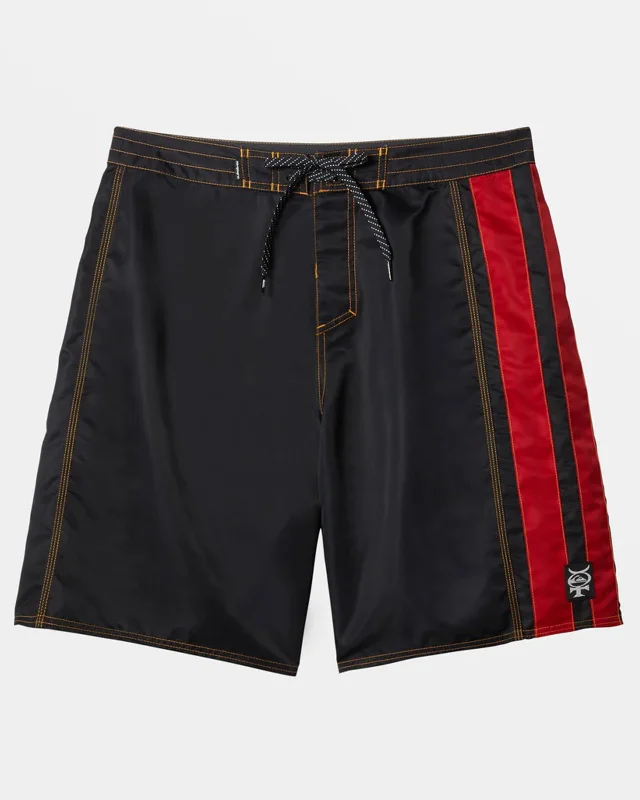 Stretchable Shorts-Mercury Solid 20" Boardshorts