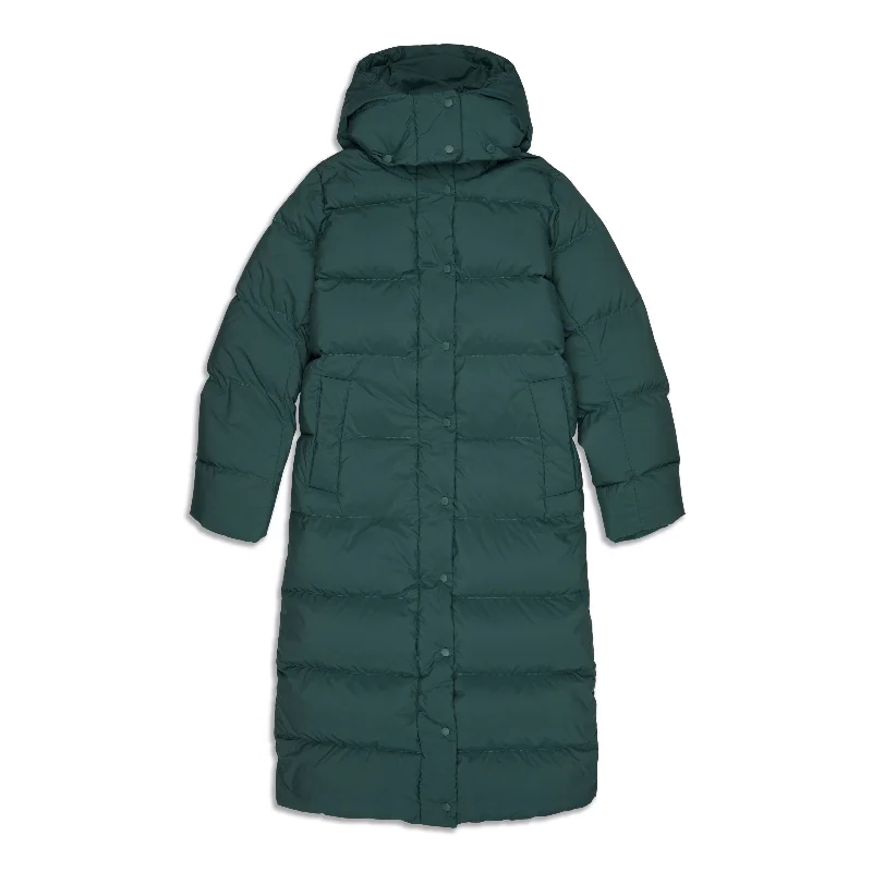 Padded Jacket-Wunder Puff Long Jacket - Resale